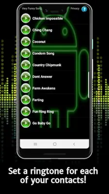 Very Funny Song Ringtones android App screenshot 3